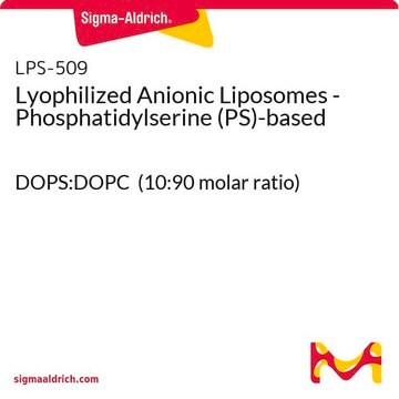 Lyophilized Anionic Liposomes - Phosphatidylserine (PS)-based DOPS:DOPC (10:90 molar ratio)