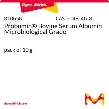 Albumina di siero bovino, Probumin&#174; grado microbiologia pack of 10&#160;g