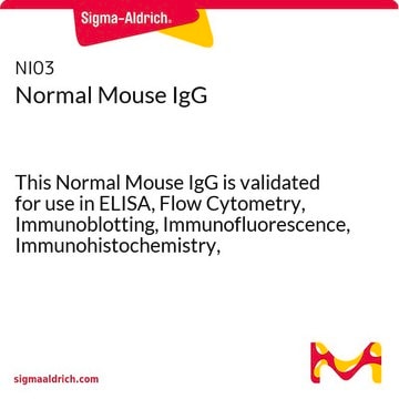 正常小鼠IgG This Normal Mouse IgG is validated for use in ELISA, Flow Cytometry, Immunoblotting, Immunofluorescence, Immunohistochemistry, Immunoprecipitation for the detection of Mouse IgG, Non-immune.