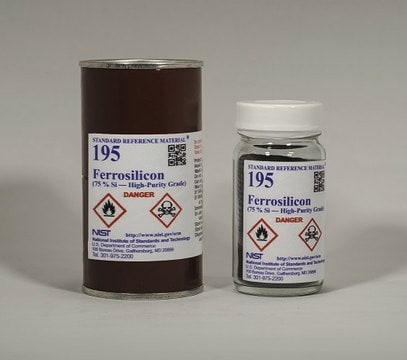 Ferrosilicon NIST&#174; SRM&#174; 195, 75% Si - high-purity grade