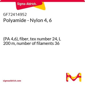 Polyamide - Nylon 4, 6 (PA 4,6), fiber, tex number 24, L 200&#160;m, number of filaments 36