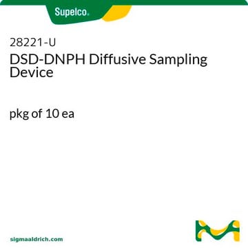 DSD-DNPH Diffusionssammler pkg of 10&#160;ea