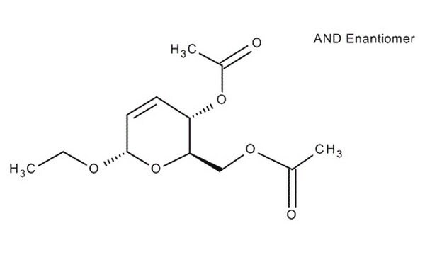 (+)-Ethyl-4,6-di-O-acetyl-2,3-dideoxy-&#945;-D-erythro-hex-2- enopyranoside for synthesis