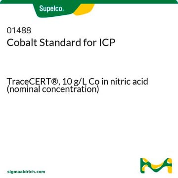 Cobalt Standard for ICP TraceCERT&#174;, 10&#160;g/L Co in nitric acid (nominal concentration)