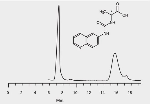 HPLC Analysis of AQC-Alanine Enantiomers on Astec&#174; CHIROBIOTIC&#174; T2 application for HPLC