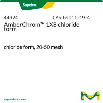 AmberChrom&#8482; 1X8 chloride form chloride form, 20-50&#160;mesh