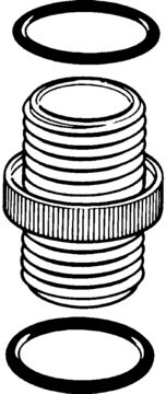 Michel-Miller column coupling to end fittings size 25&#160;mm