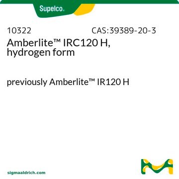 Amberlite&#8482; IR120 hydrogen form previously Amberlite&#8482; IR120 H