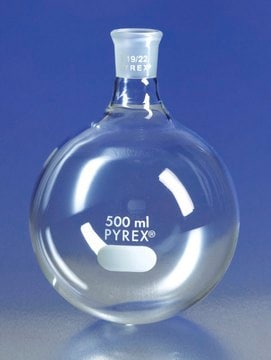 Pyrex&#174; round bottom boiling flask, 12 L