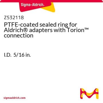 PTFE-coated sealed ring for Aldrich&#174; adapters with Torion&#8482; connection I.D. 5/16&#160;in.