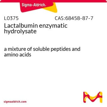 Lactalbumin enzymatic hydrolysate a mixture of soluble peptides and amino acids