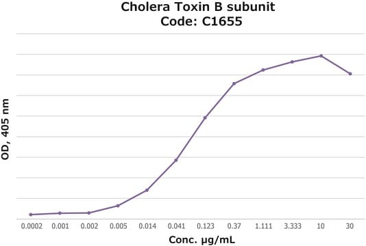 Sous-unité&nbsp;B de la toxine cholérique FITC conjugate, lyophilized powder