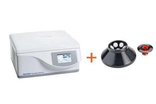 Eppendorf&#174; Centrifuge 5910 Ri G with rotor FA-6x50, AC/DC input 230 V (GB Plug)