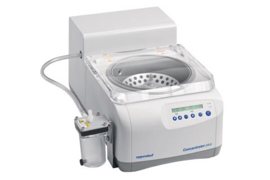 Eppendorf&#174; Concentrator Plus complete system, integrated vacuum pump, external device junction, without rotor, AC/DC input 230 V, EuroPlug