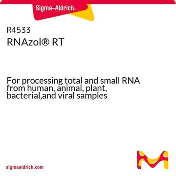 RNAzol&#174; RT For processing total and small RNA from human, animal, plant, bacterial,and viral samples