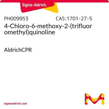 4-Chloro-6-methoxy-2-(trifluoromethyl)quinoline AldrichCPR