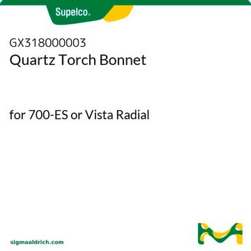 Quartz Torch Bonnet for 700-ES or Vista Radial