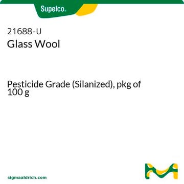 Laine de verre Pesticide Grade (Silanized), pkg of 100&#160;g