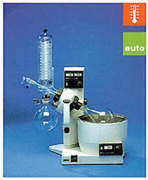 Büchi&#174; rotary evaporator Model R-205 professional, plastic-coated glass, with cold-trap condenser assembly