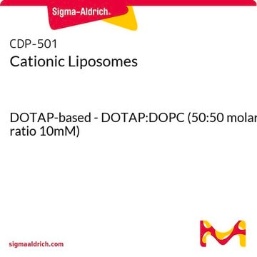 Cationic Liposomes DOTAP-based - DOTAP:DOPC (50:50 molar ratio 10mM)