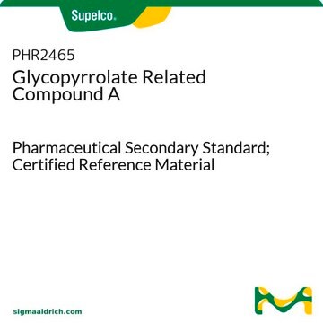 Glycopyrrolate Related Compound A Pharmaceutical Secondary Standard; Certified Reference Material