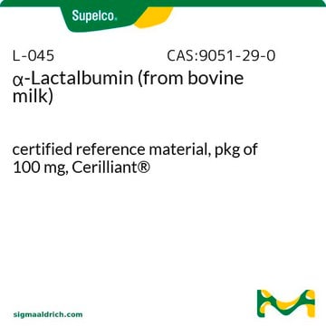 &#945;-Lactalbumin (from bovine milk) certified reference material, pkg of 100&#160;mg, Cerilliant&#174;