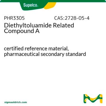 Diethyltoluamide Related Compound A certified reference material, pharmaceutical secondary standard