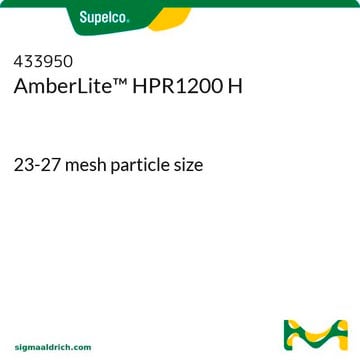 Dowex Marathon&#8482; C hydrogen form 23-27&#160;mesh particle size