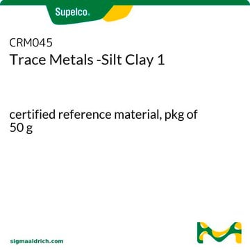 Trace Metals -Silt Clay 1 certified reference material, pkg of 50&#160;g