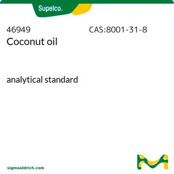 Coconut oil analytical standard