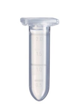 Eppendorf&#174; Safe-Lock micro test tubes capacity 2.0&#160;mL, colorless, pack of 1000&#160;ea