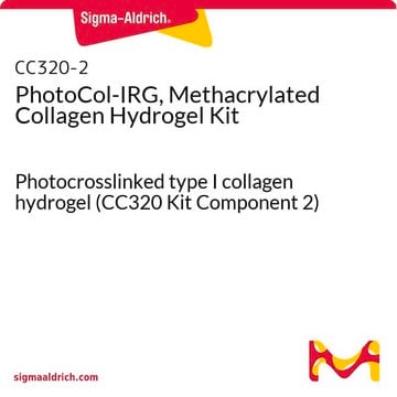 PhotoCol-IRG, Methacrylated Collagen Hydrogel Kit Photocrosslinked type I collagen hydrogel (CC320 Kit Component 2)