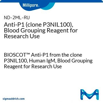 Anti-P1 (clone P3NIL100), Blood Grouping Reagent for Research Use BIOSCOT&#8482; Anti-P1 from the clone P3NIL100, Human IgM, Blood Grouping Reagent for Research Use