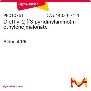 Diethyl 2-[(3-pyridinylamino)methylene]malonate AldrichCPR