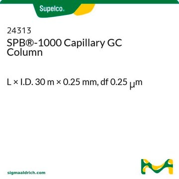 Colonne capillaire SPB&#174;-1000 pour GC/CPG L × I.D. 30&#160;m × 0.25&#160;mm, df 0.25&#160;&#956;m