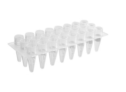 Corning&#174; Axygen&#174; PCR Microplate size 24&#160;wells, conical bottom blue polypropylene wells, maximum volume 200&#160;&#956;L, pkg of 5x10plates/cs