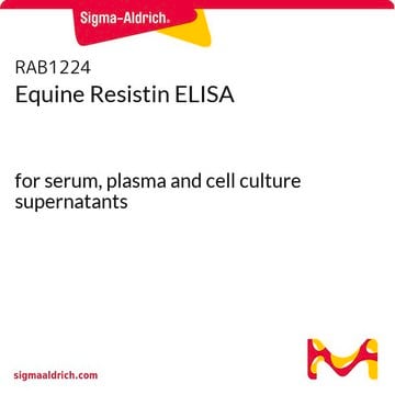 Equine Resistin ELISA for serum, plasma and cell culture supernatants