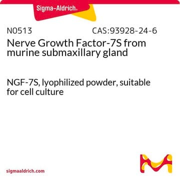 Nerve Growth Factor-7S from murine submaxillary gland NGF-7S, lyophilized powder, suitable for cell culture