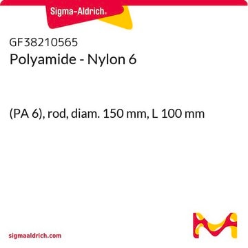 Polyamide - Nylon 6 (PA 6), rod, diam. 150&#160;mm, L 100&#160;mm