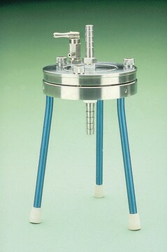 Millipore&#174; filtration assembly stainless steel, for 90 mm filters