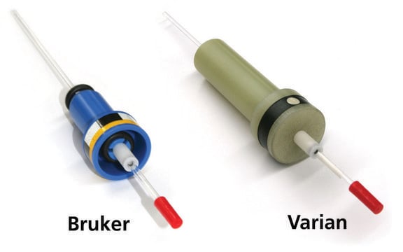 Optimizer insert for spinner turbines NMR tube size 3&#160;mm , into 5 mm Varian