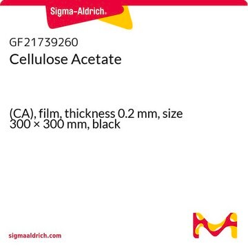 Cellulose Acetate (CA), film, thickness 0.2&#160;mm, size 300 × 300&#160;mm, black