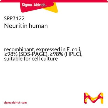 Neuritin human recombinant, expressed in E. coli, &#8805;98% (SDS-PAGE), &#8805;98% (HPLC), suitable for cell culture