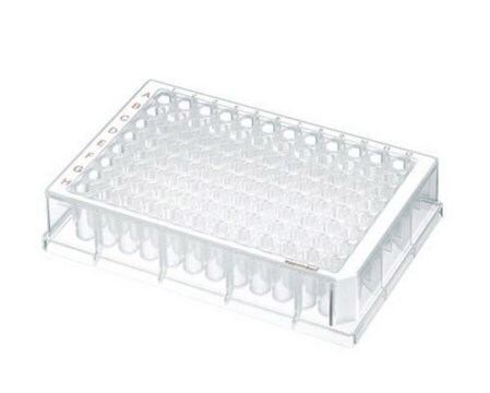 Eppendorf&#174; Deepwell plates, DNA LoBind, 96 wells white plate, conical bottom colorless wells, capacity 500&#160;&#956;L, pkg of 120&#160;ea