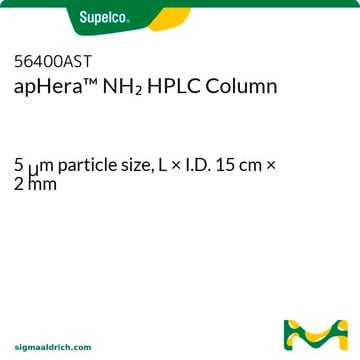 Colonne HPLC apHera&#8482;&nbsp;NH2 5&#160;&#956;m particle size, L × I.D. 15&#160;cm × 2&#160;mm