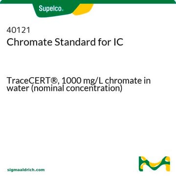 Chromat Standard für IC TraceCERT&#174;, 1000&#160;mg/L chromate in water (nominal concentration)