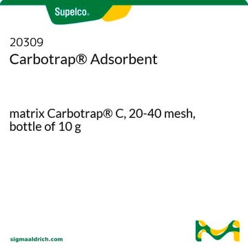 Carbotrap&#174;吸着剤 matrix Carbotrap&#174; C, 20-40&#160;mesh, bottle of 10&#160;g