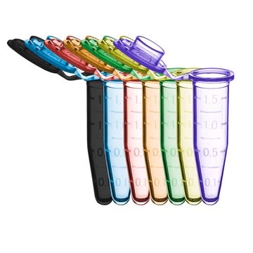 MTC&#8482; Bio SureSeal S&#8482; Microcentrifuge Tube capacity 1.5&#160;mL, sterile, assorted colors, pack of 500&#160;ea