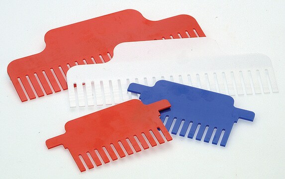 Sigma-Aldrich&#174; CVS10 comb 10 sample, thickness 2.0&#160;mm