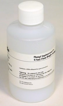 Phenyl Sepharose&#8482; 6 Fast Flow (High Sub) Cytiva 17-0973-05, pack of 200&#160;mL